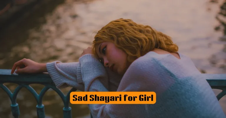 Sad Shayari for Girl